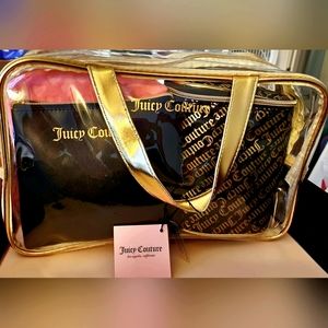 NWT 🌸🎀Juicy Couture 5pc Travel Set